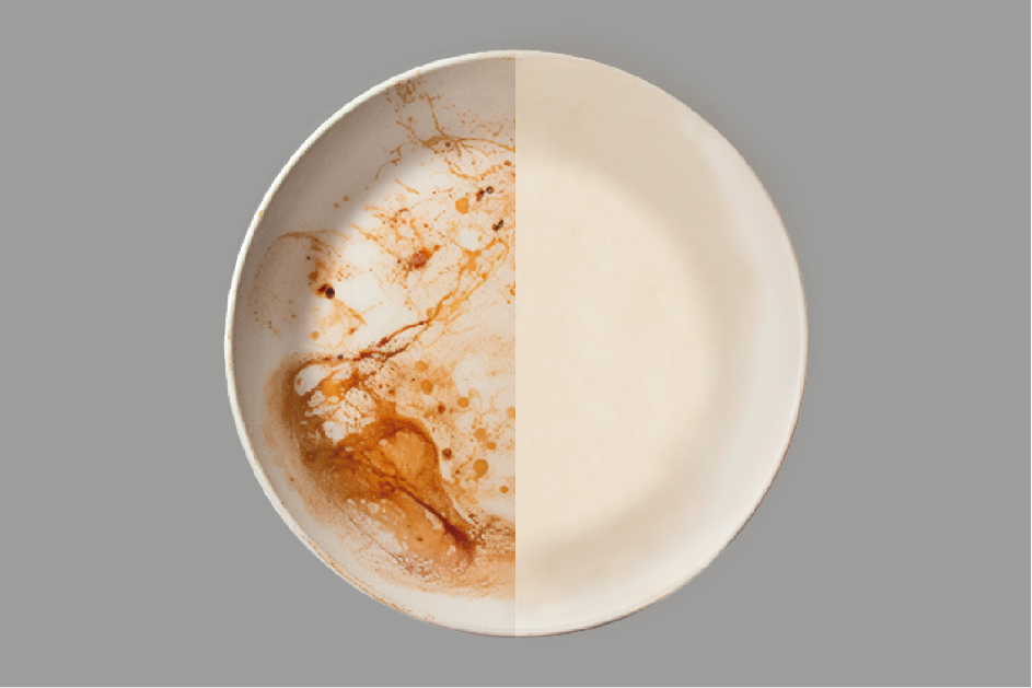 食器の汚れイメージ