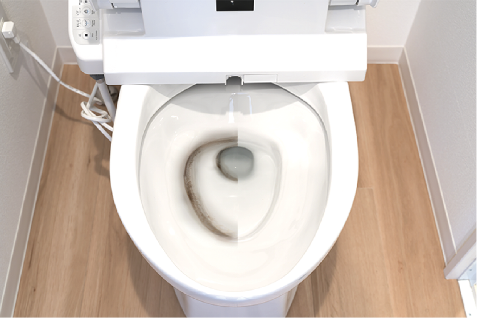 トイレのカビイメージ